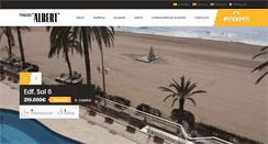 Desktop Screenshot of finquesalbert.com